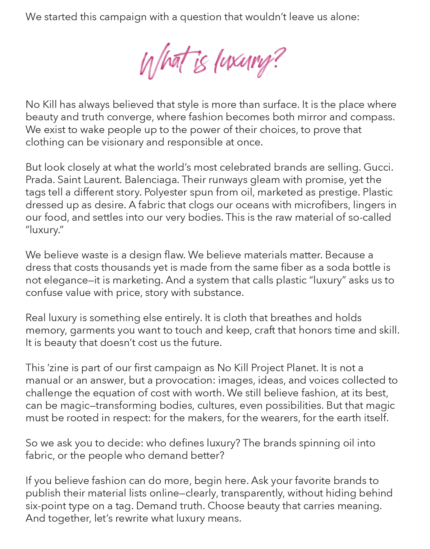 Introduction to the Is This a Luxury Item publication beginning with the question What is luxury